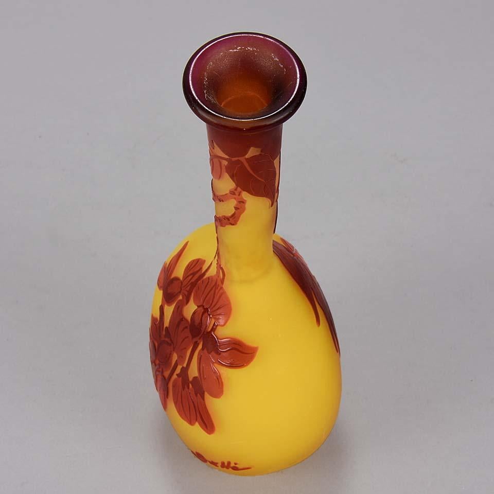 Gallé Banjo Vase 1