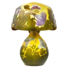 Gallé Cameo Glass Table Lamp