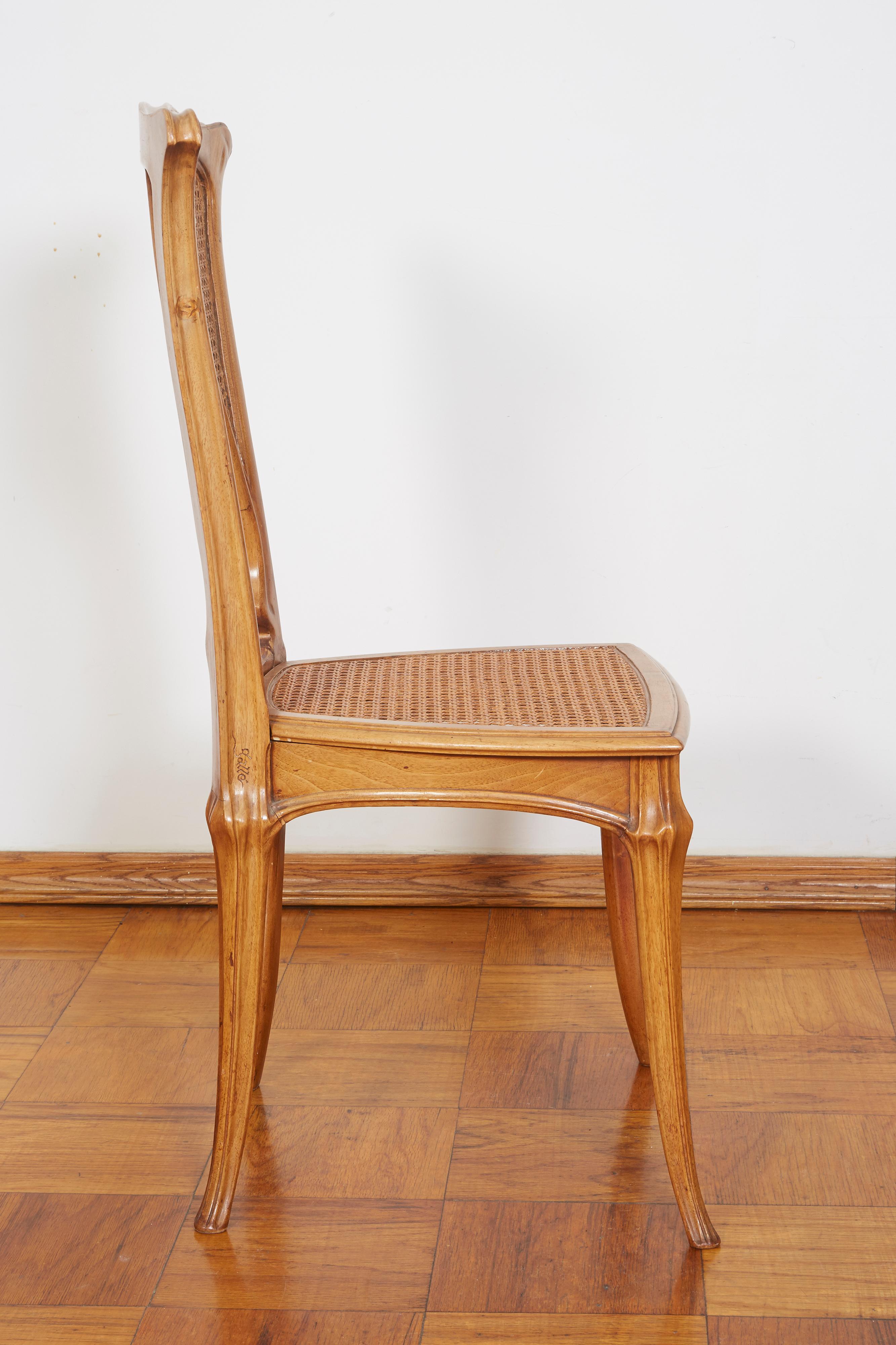20th Century Galle Dining Room Chairs For Sale