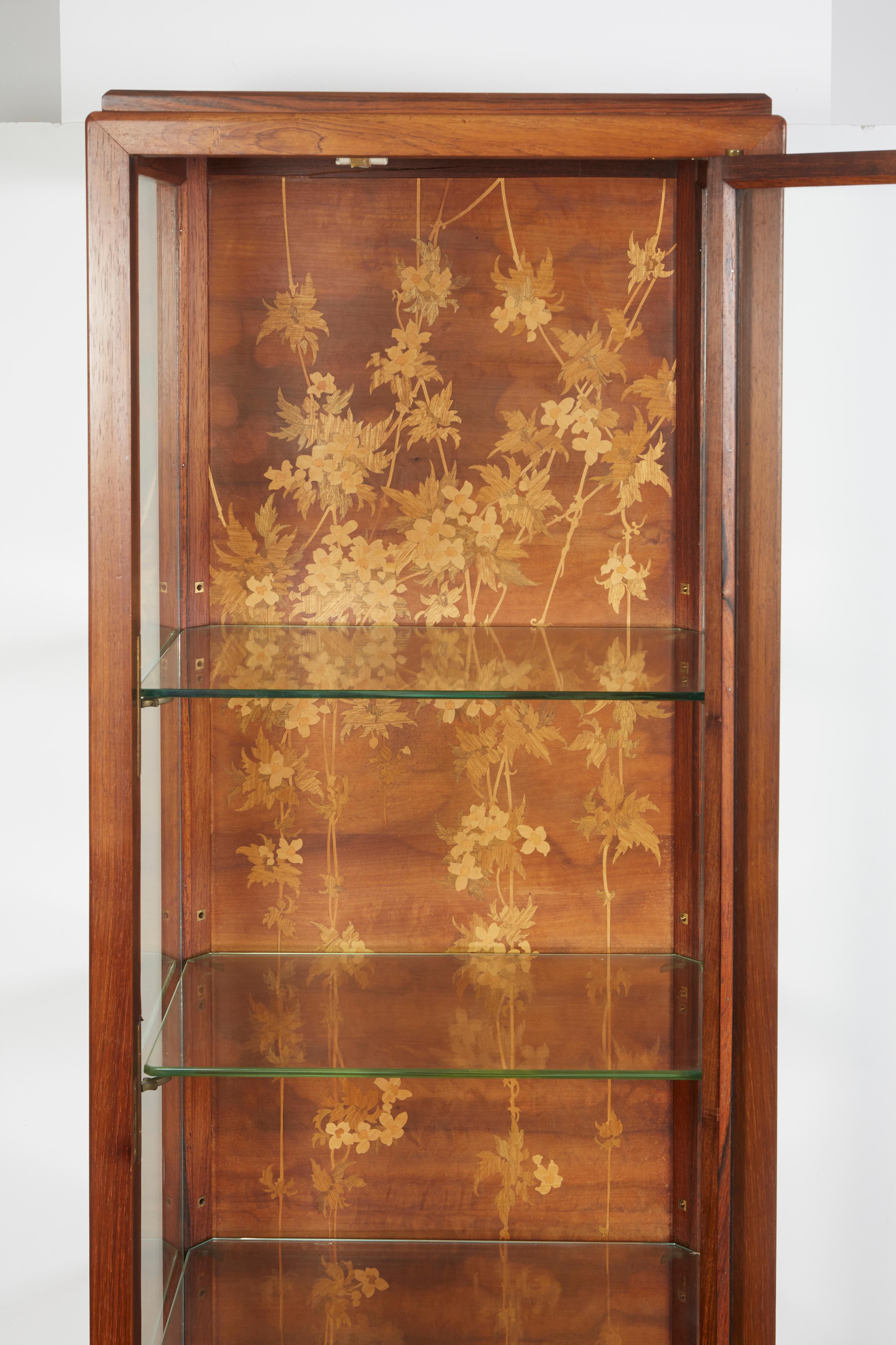 Wood Galle Display Cabinet or Vitrine