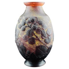 Vaso di bacche soffiate con stampo Galle