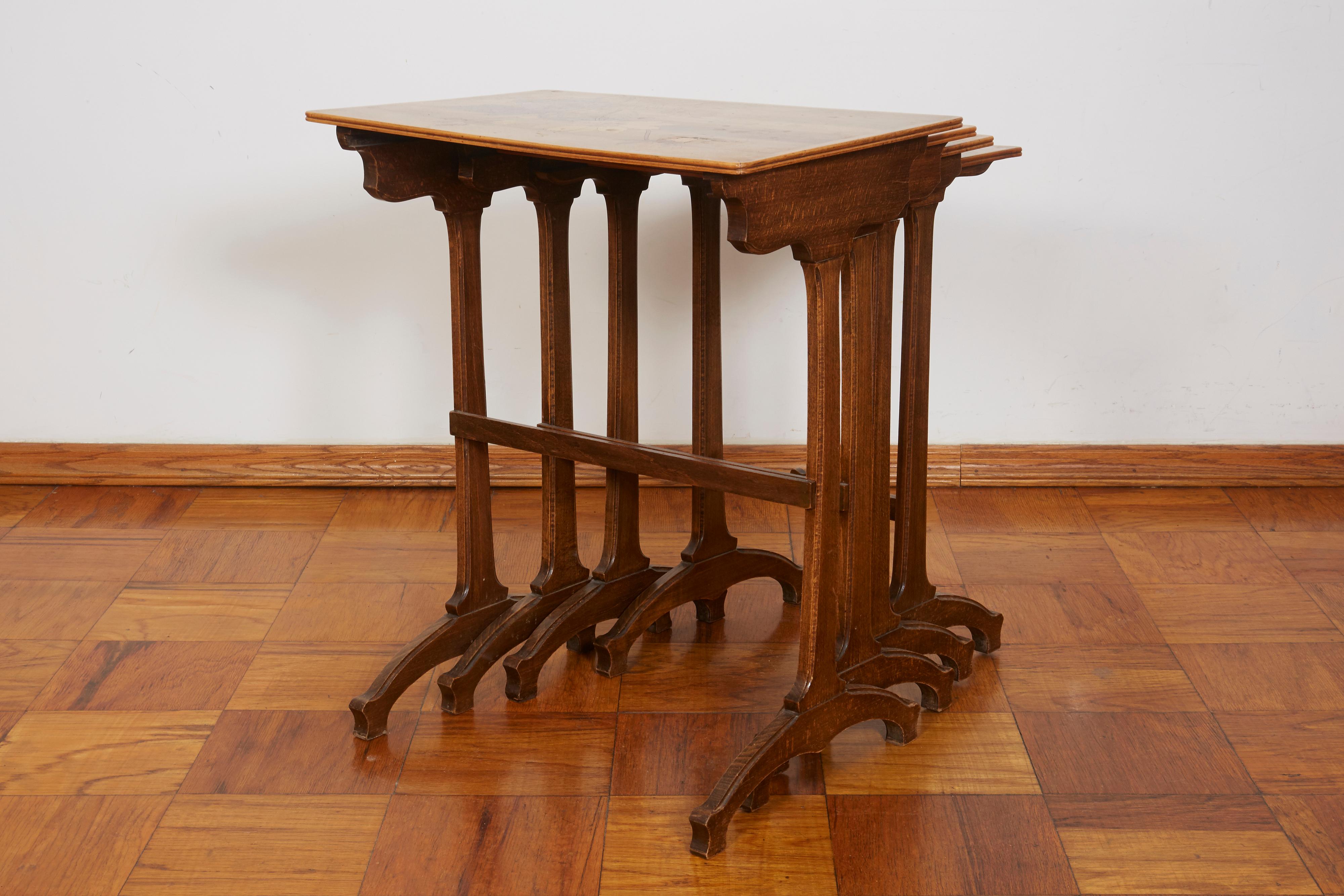 Galle Set of Four Nesting Tables 2