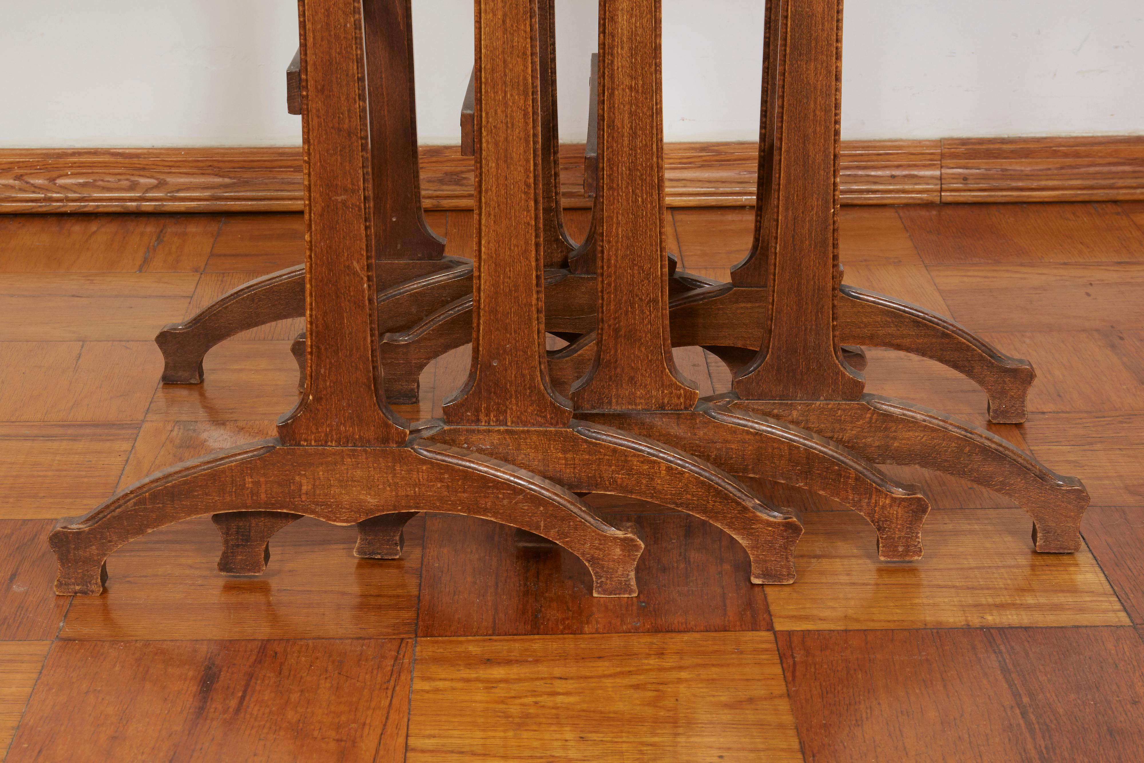 Galle Set of Four Nesting Tables 1
