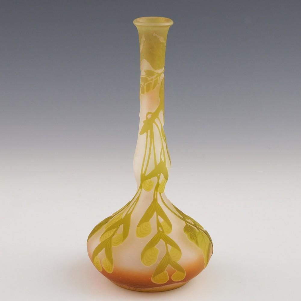 French Galle Solifleur Cameo Vase 1904-06