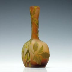 Galle Three-Color Cameo Solifleur Vase