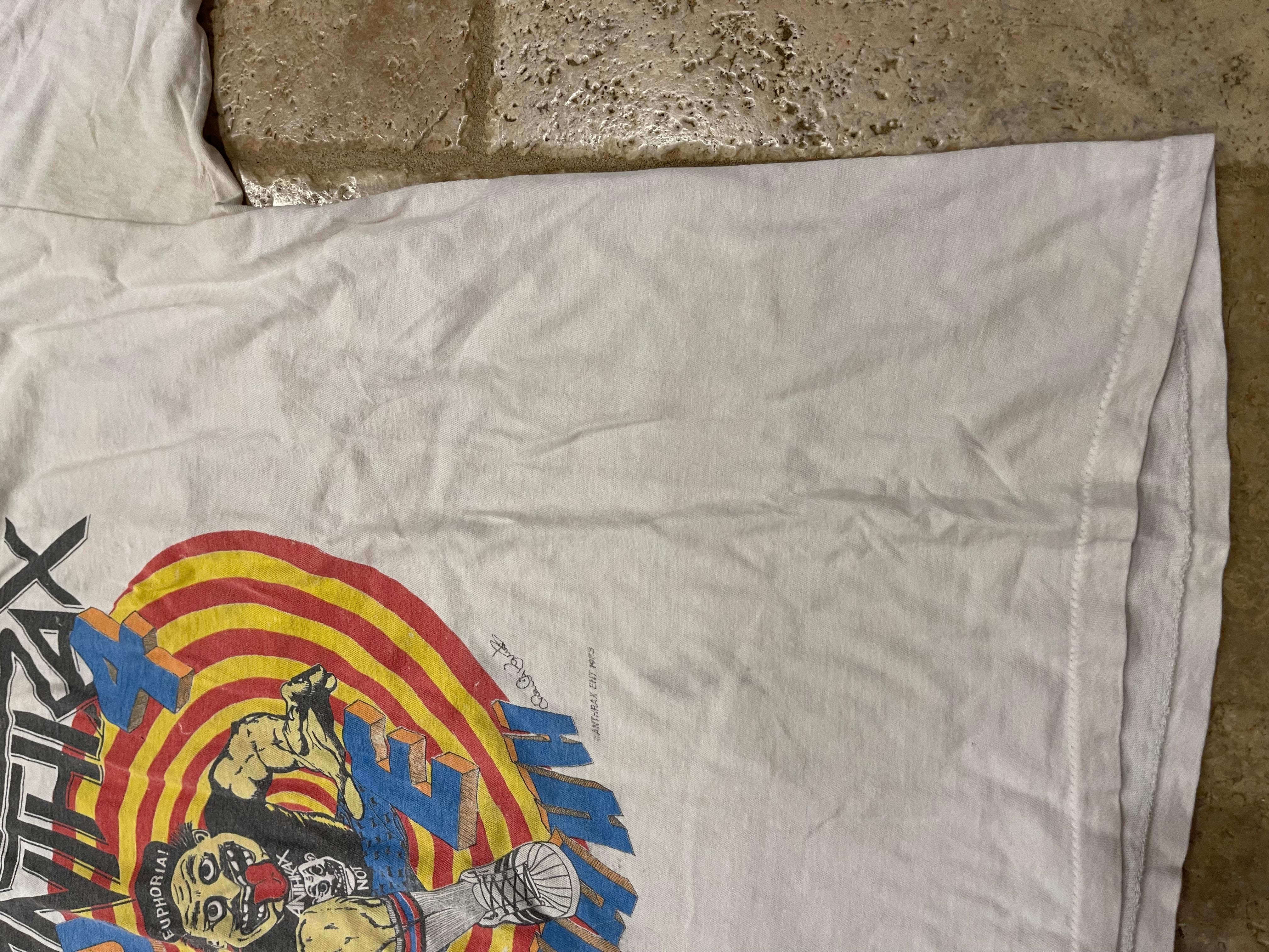 Gallery Dept. Vintage ANTHRAX Band Tee In Fair Condition For Sale In Bear, DE