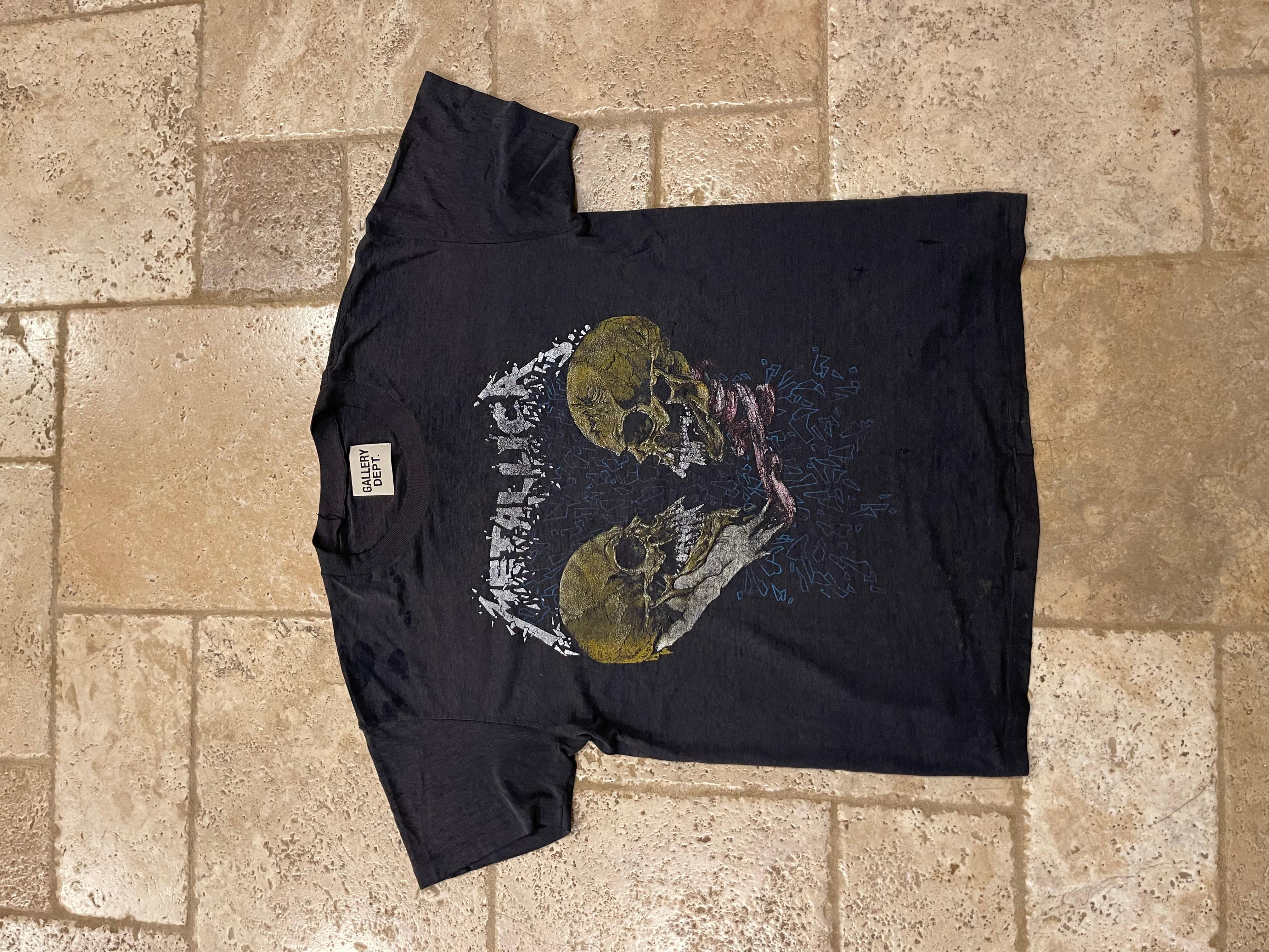 t shirt vintage metallica