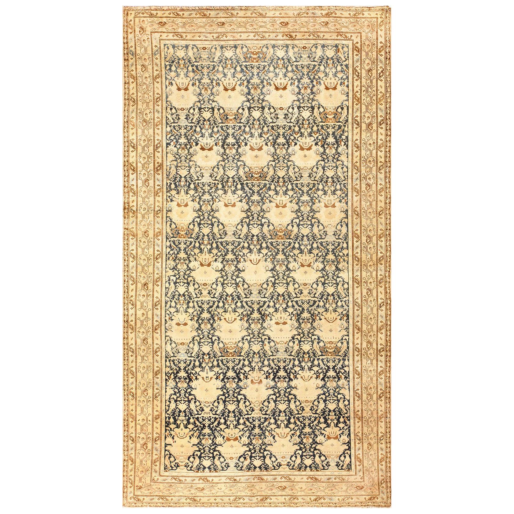 Gallery Size Antique Tribal Persian Malayer Rug. Size: 5 ft x 9 ft 9 in