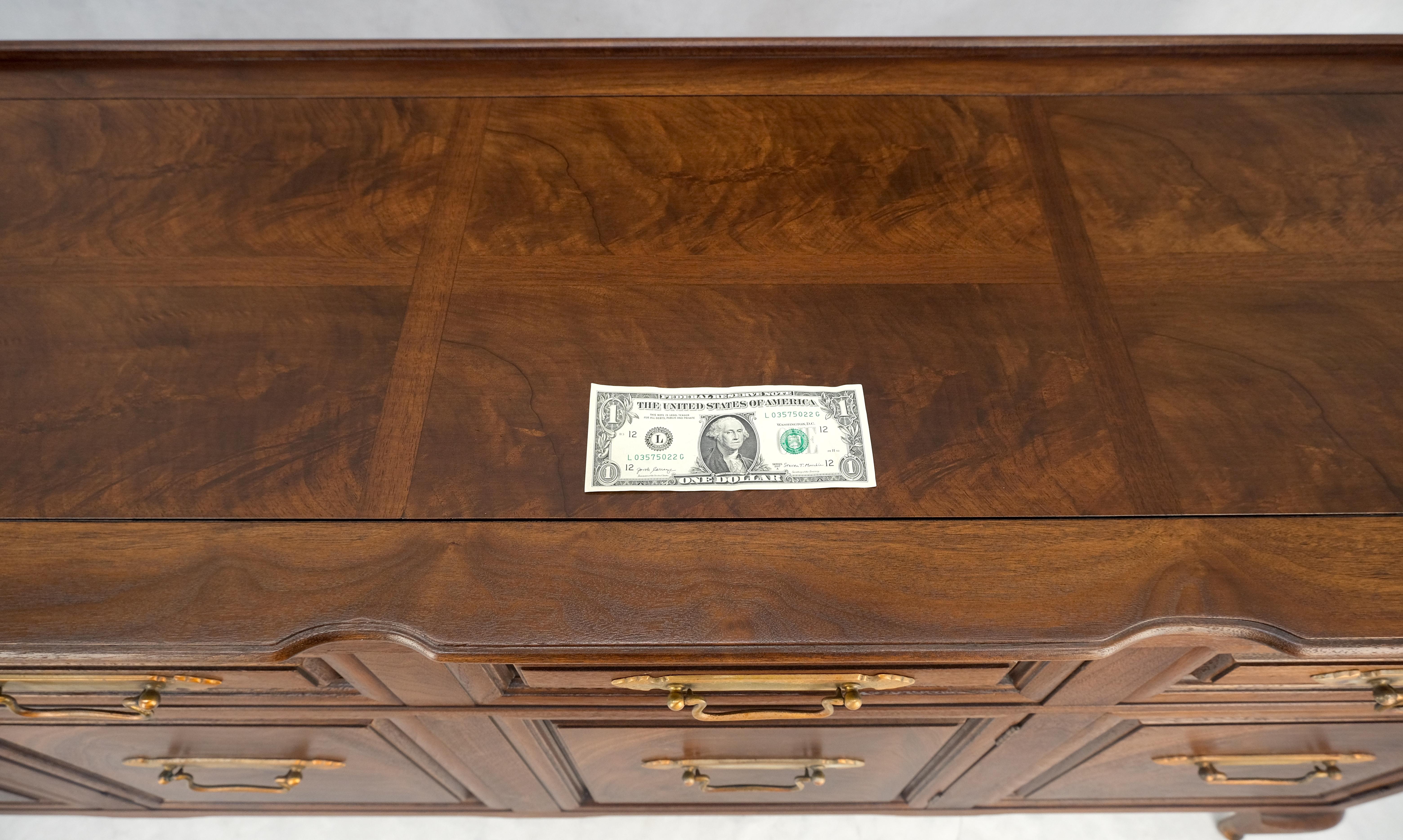 Gallery Top Solid Walnut Raised Panel Dovetail Drawers 66