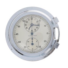 Gallet Stopwatch Chronograph Stop Watch Stainless Steel Vintage w/ Original Box
