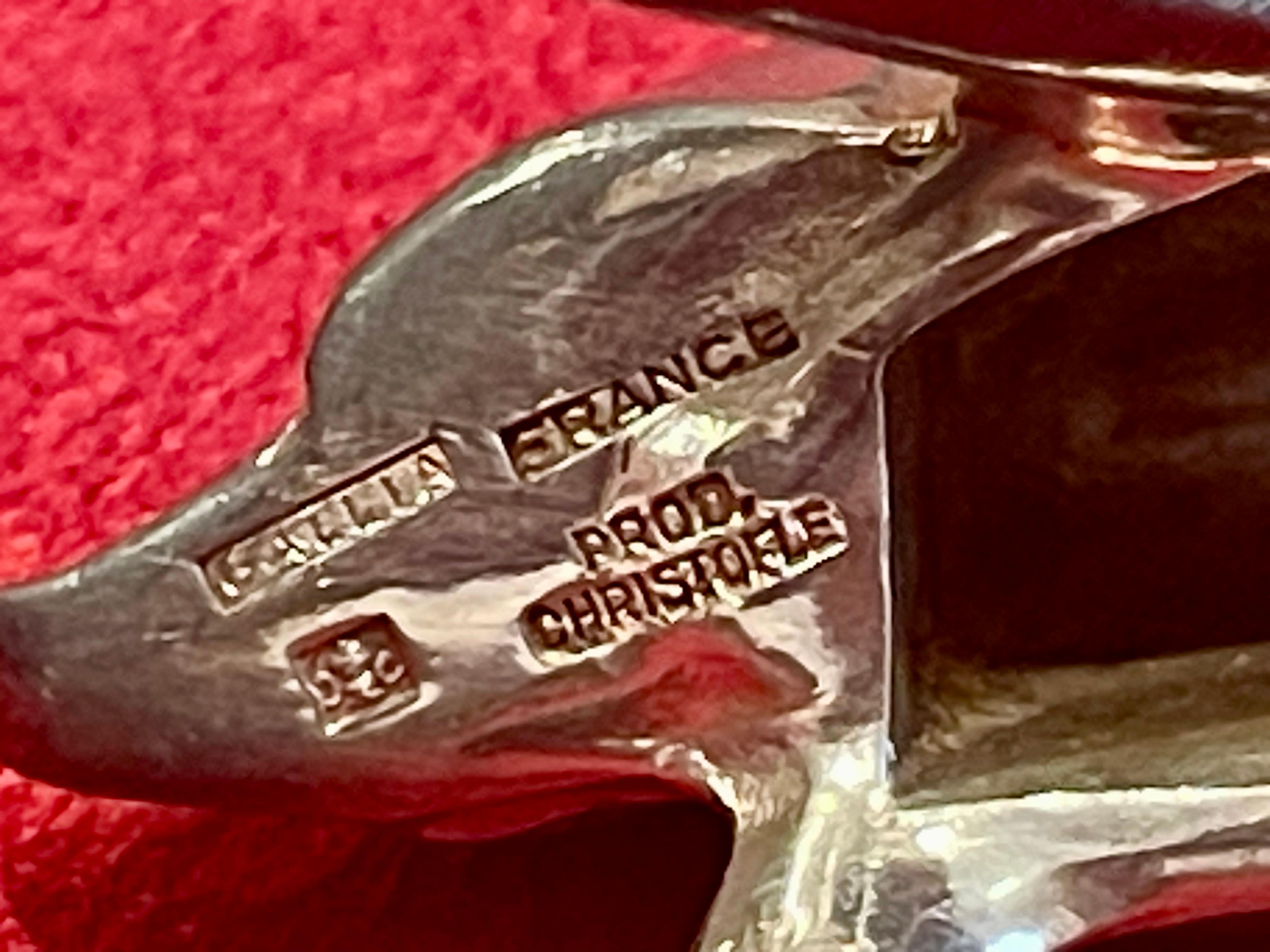 Gallia & Christofle - Set de repose-couteaux 6 pièces en vente 5