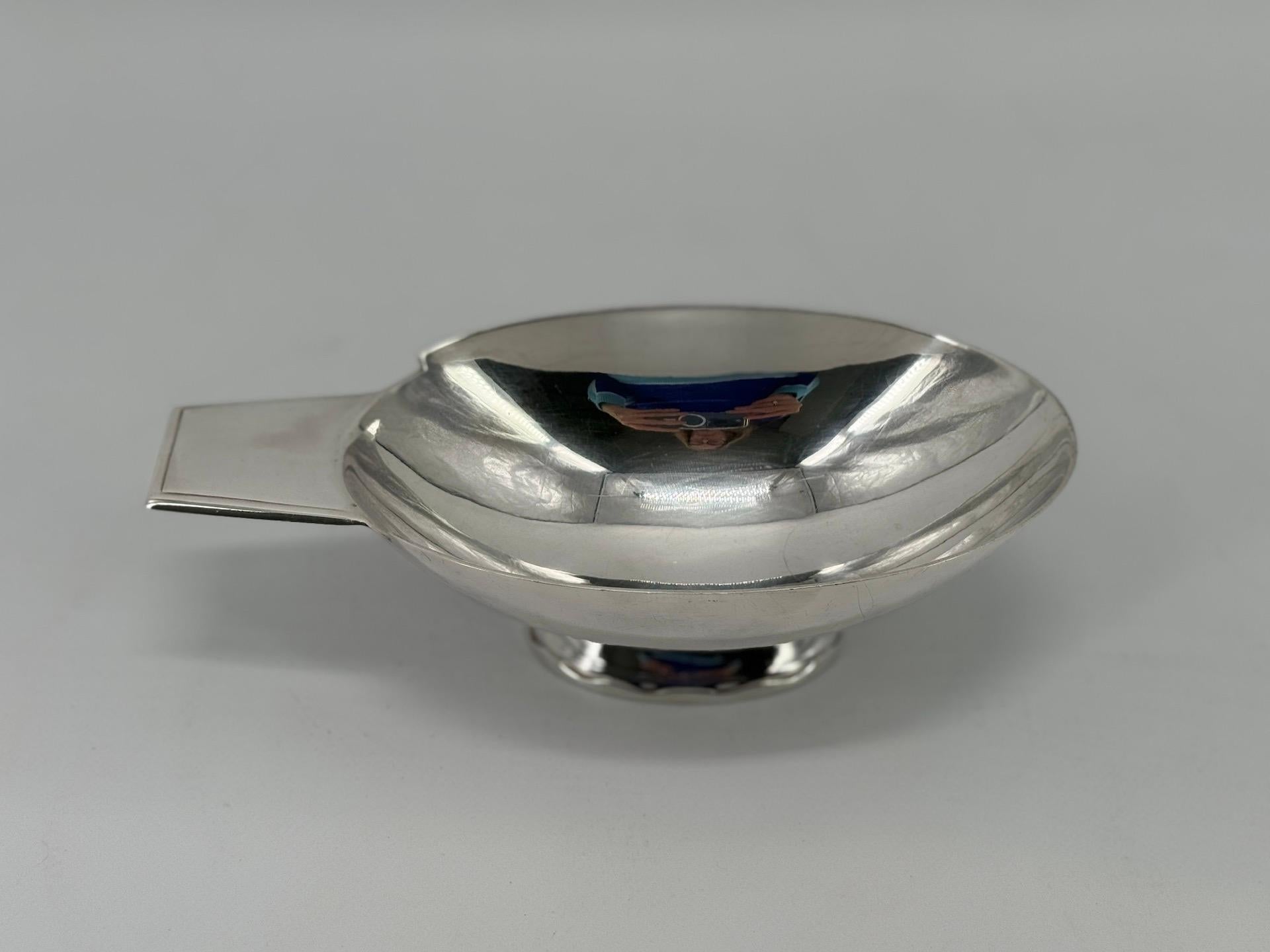 French Gallia For Christofle, Silver Plated Gravy Boat ’Swan’ By Christian Fjerdingstad For Sale