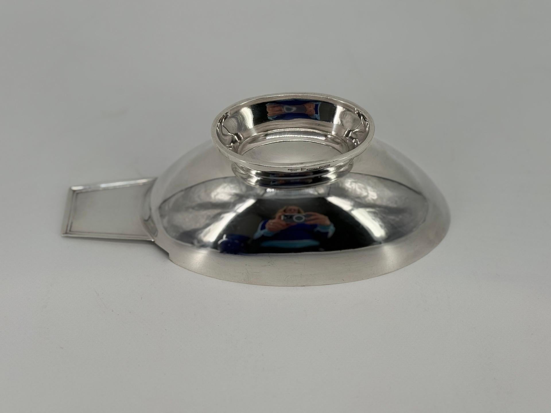 20th Century Gallia For Christofle, Silver Plated Gravy Boat ’Swan’ By Christian Fjerdingstad For Sale