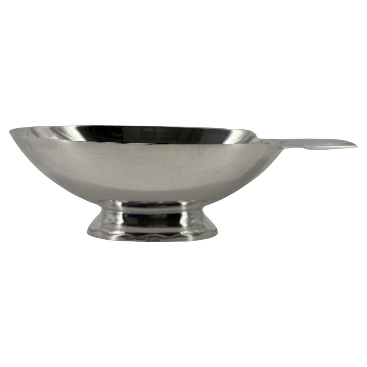 Gallia For Christofle, Silver Plated Gravy Boat ’Swan’ By Christian Fjerdingstad For Sale