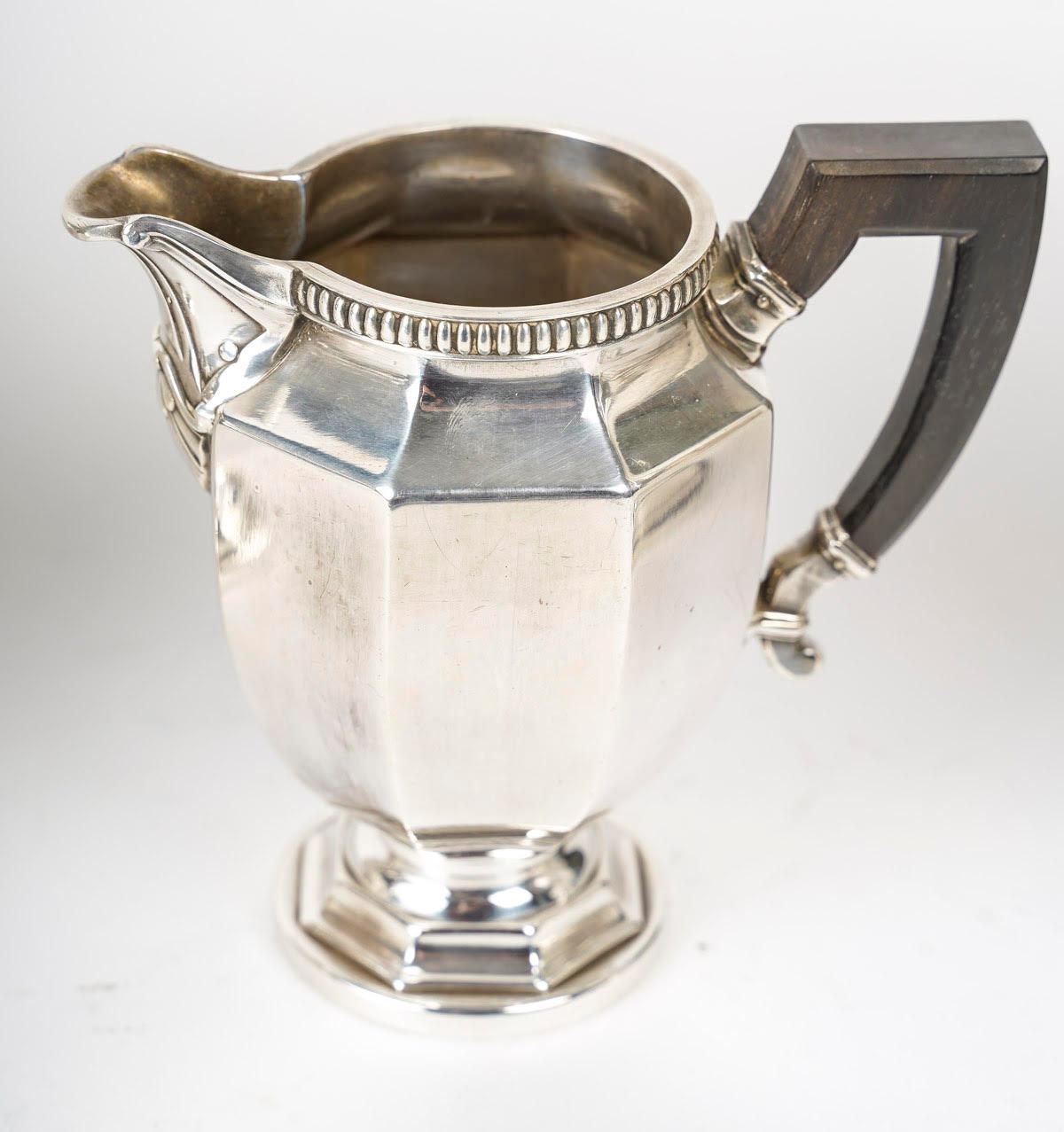 Gallia Silver Plated Tea or Coffee Service. In Good Condition For Sale In Saint-Ouen, FR