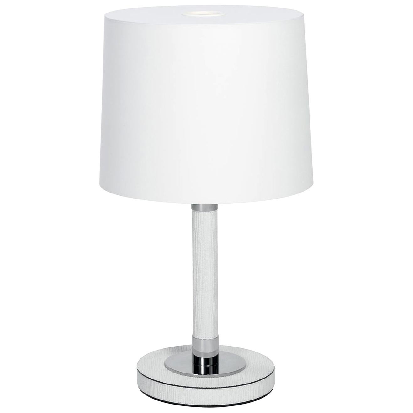Gallia White Table Lamp For Sale