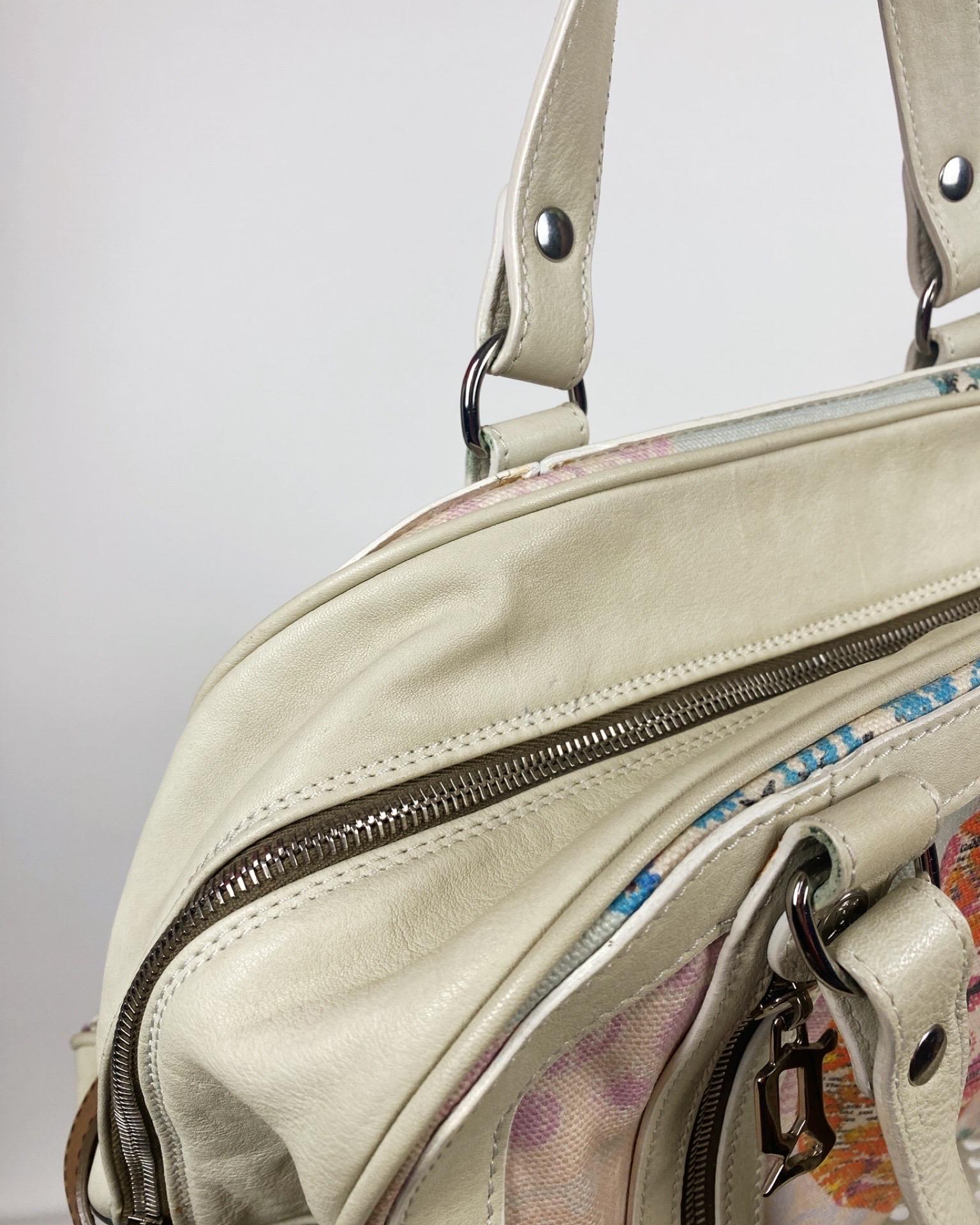 GALLIANO 2000s Newspaper Gazette Shoulder Bag en vente 5