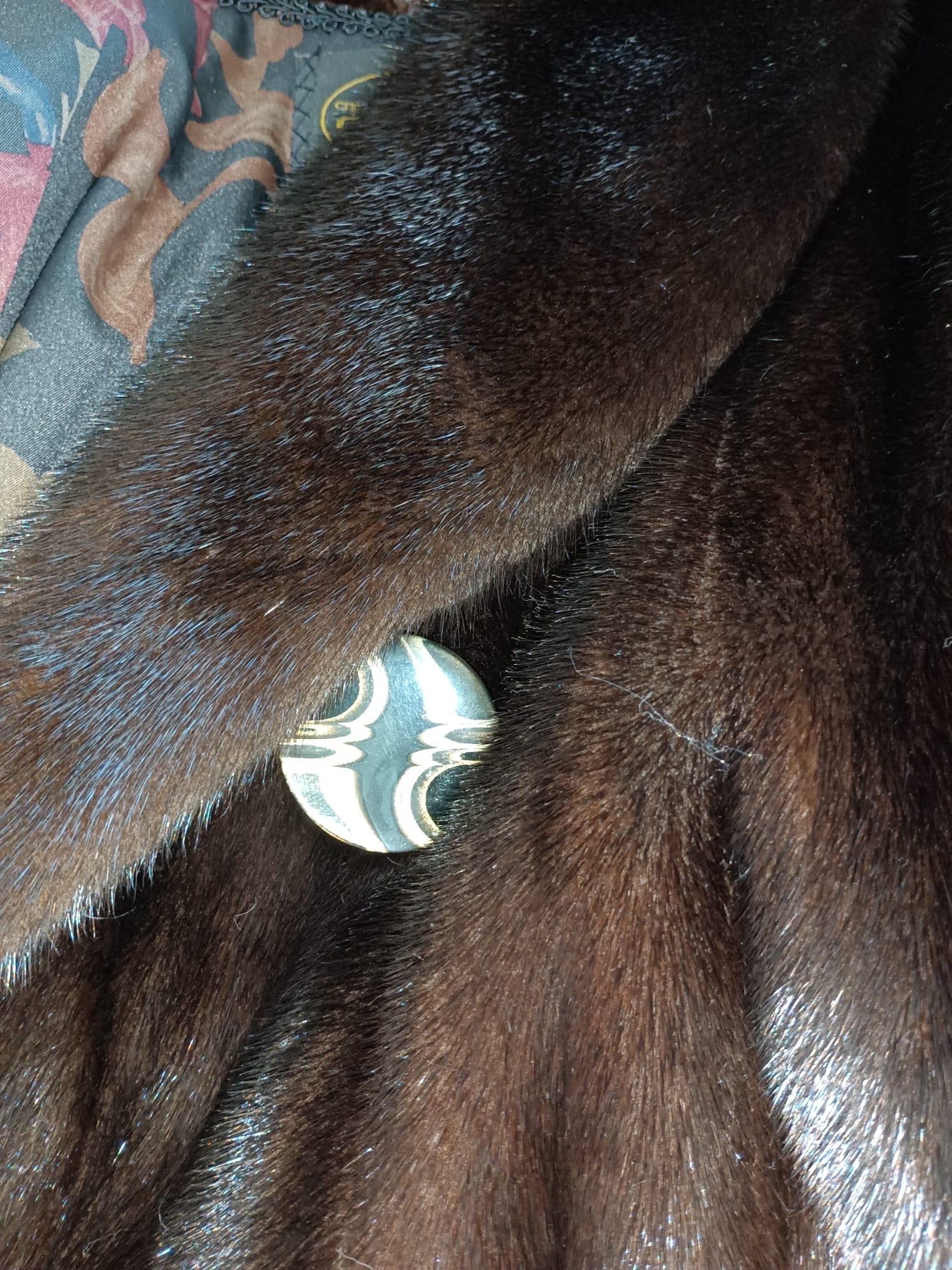 Galliano Demi Buff Pelliccia di visone (taglia 16 XL) in vendita 7