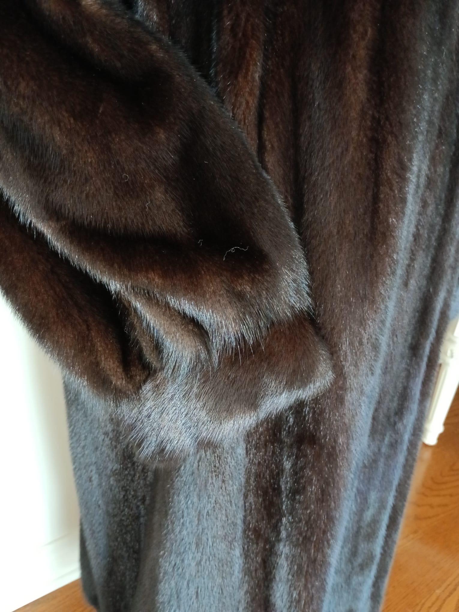 Galliano Demi Buff Pelliccia di visone (taglia 16 XL) in vendita 9