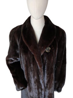 Galliano Demi Buff Mink Fur Coat (Size 16 XL)