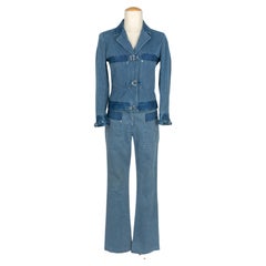 Galliano denim set