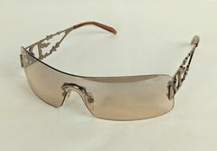 Gafas de sol Galliano Dior Logo, Monturas Pave Flame Fire, Y2K