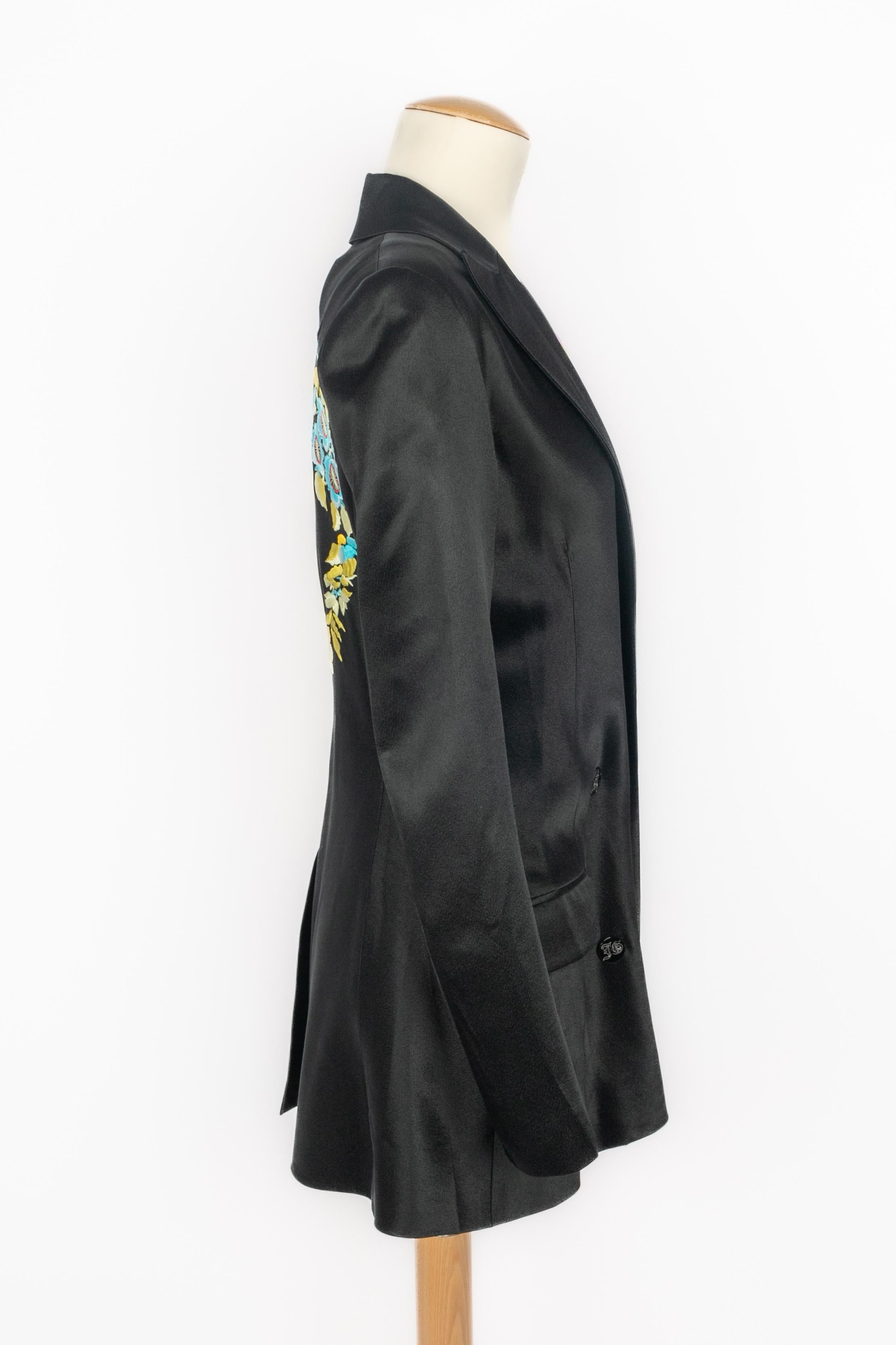 Galliano embroidered jacket For Sale 1