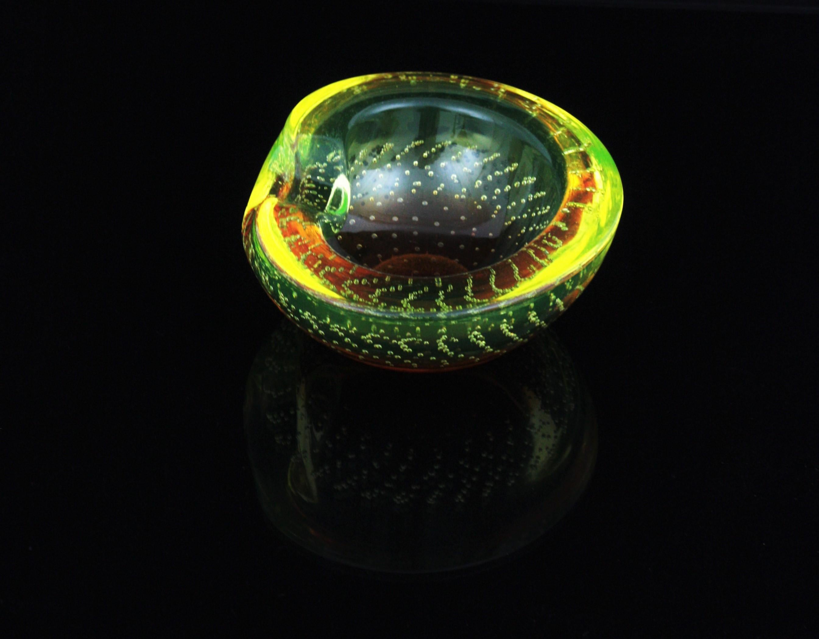 amber uranium glass