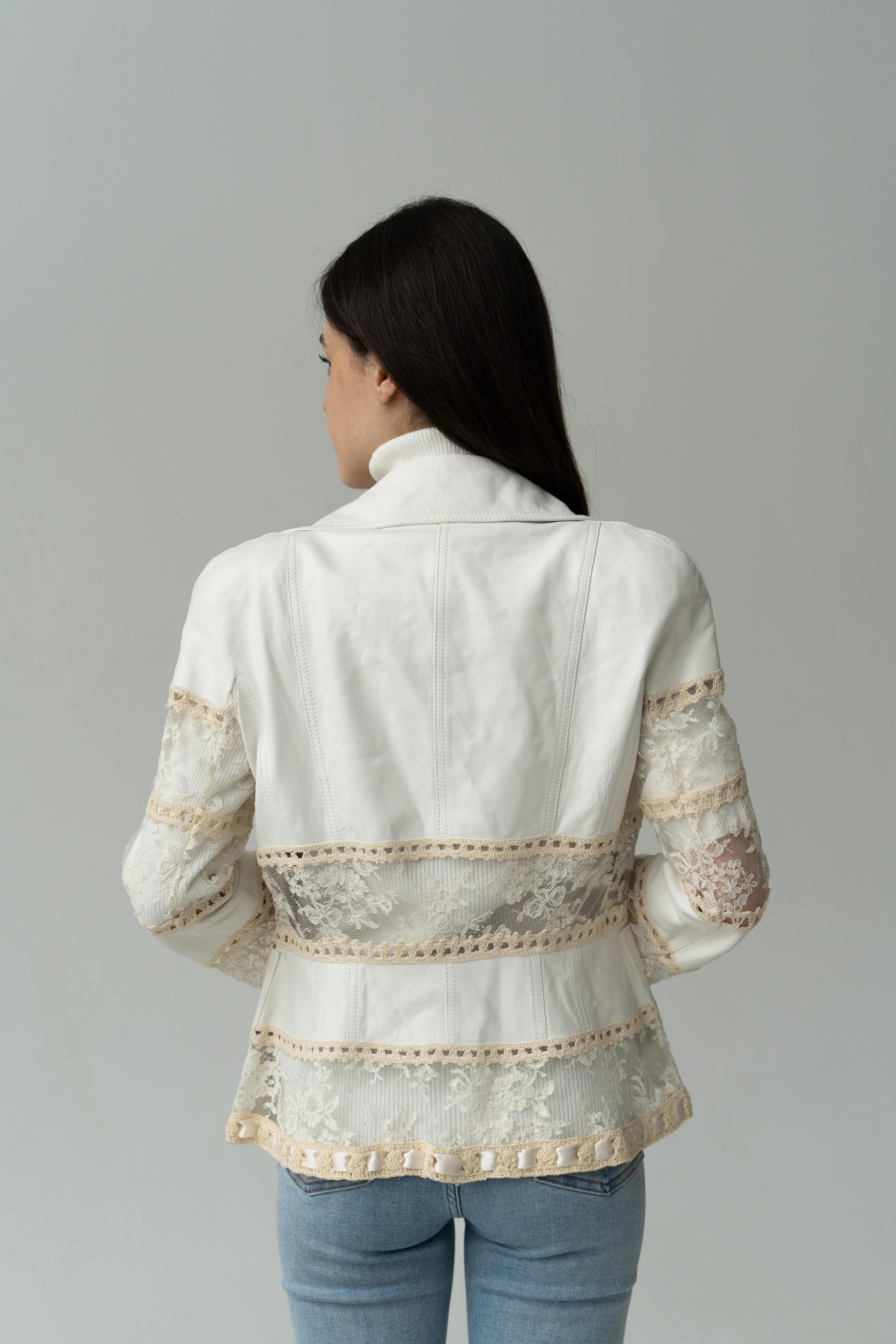 Galliano for Christian Dior leather jacket Spring / summer 2005 5