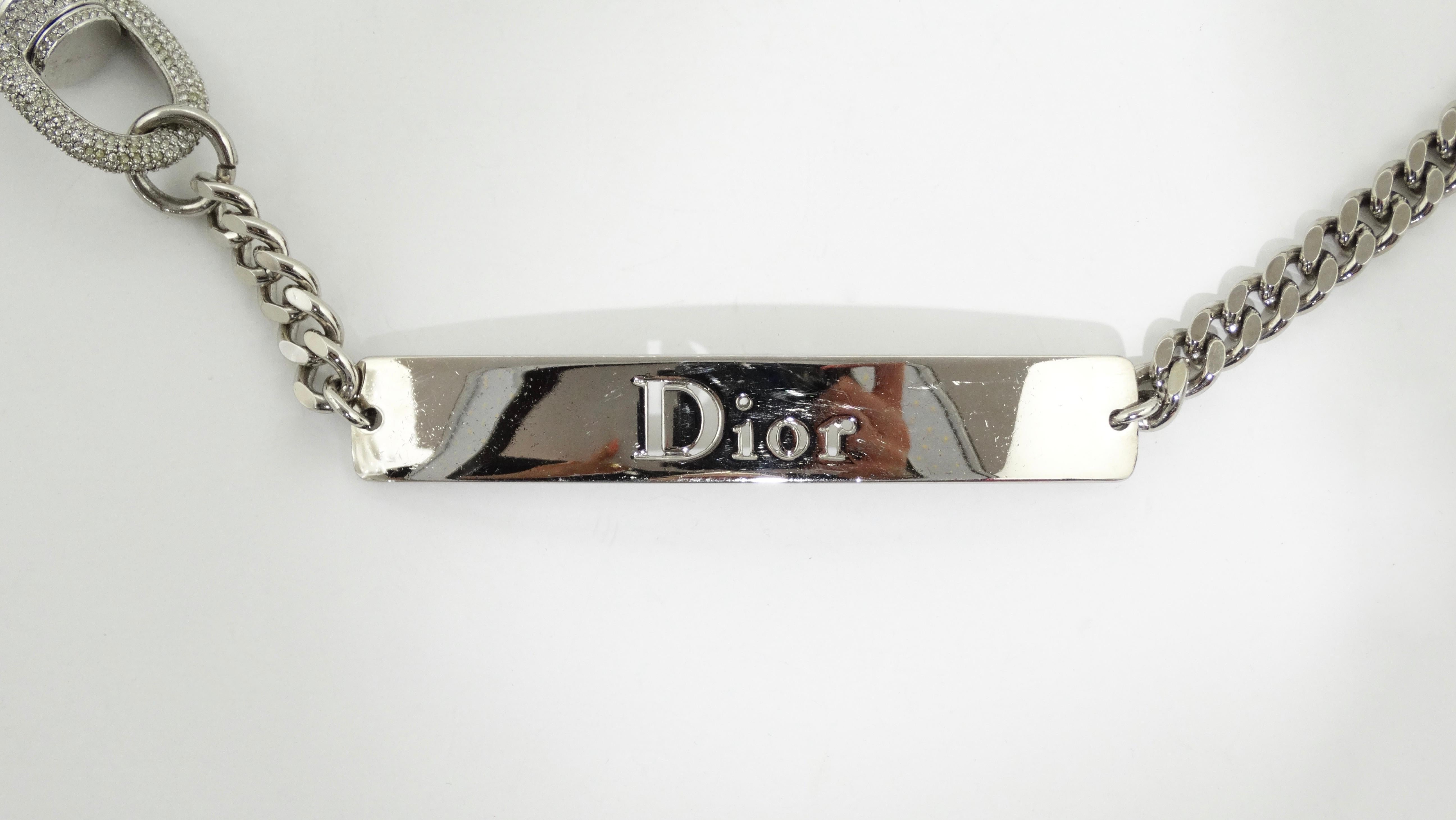 dior belt chain