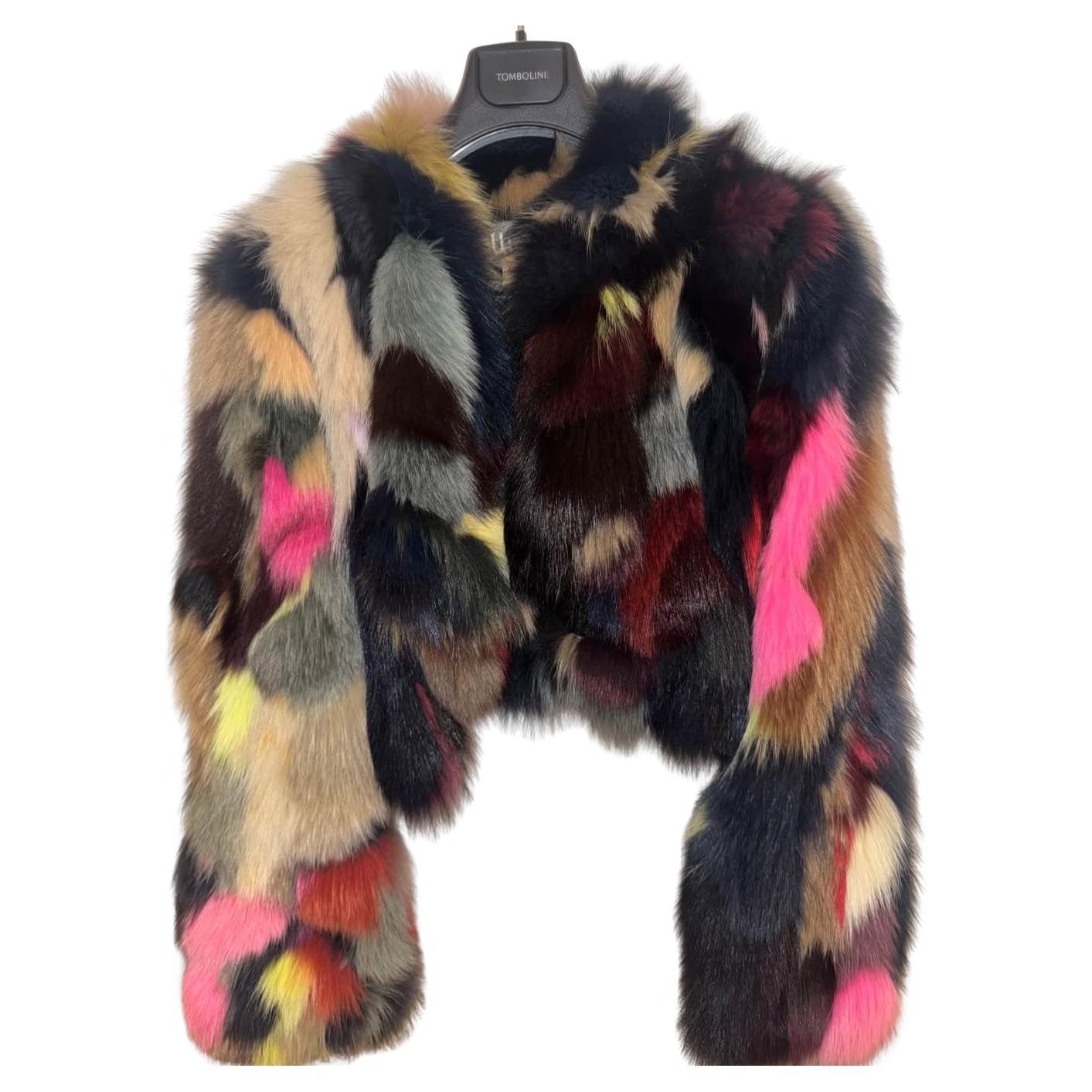 Galliano fox Fur Coat (Size 12 XL)
