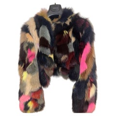 Galliano fox Fur Coat (Size 12 XL)