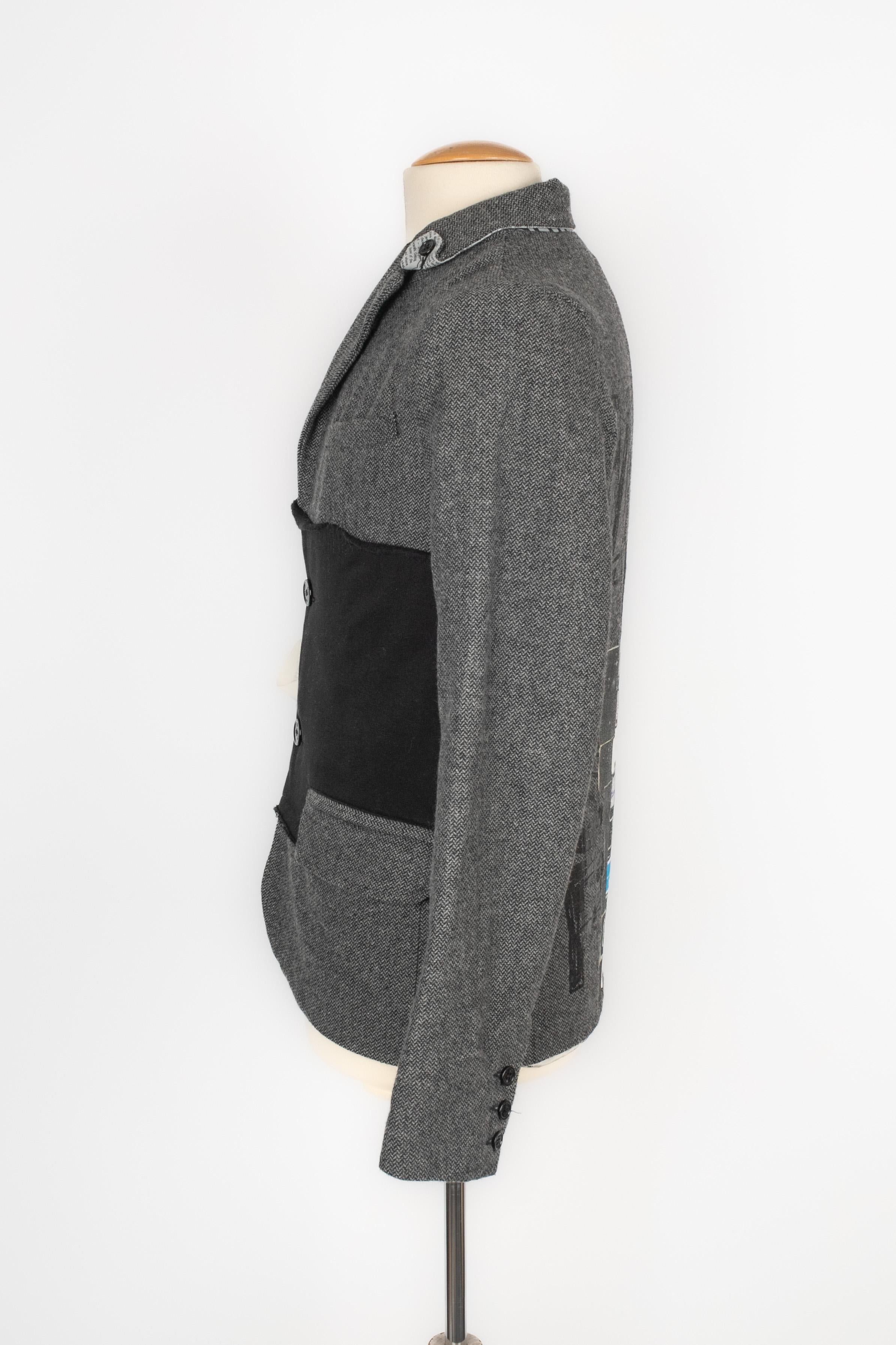 Black Galliano men jacket For Sale