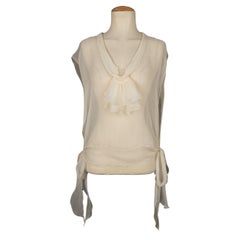 Galliano muslin top