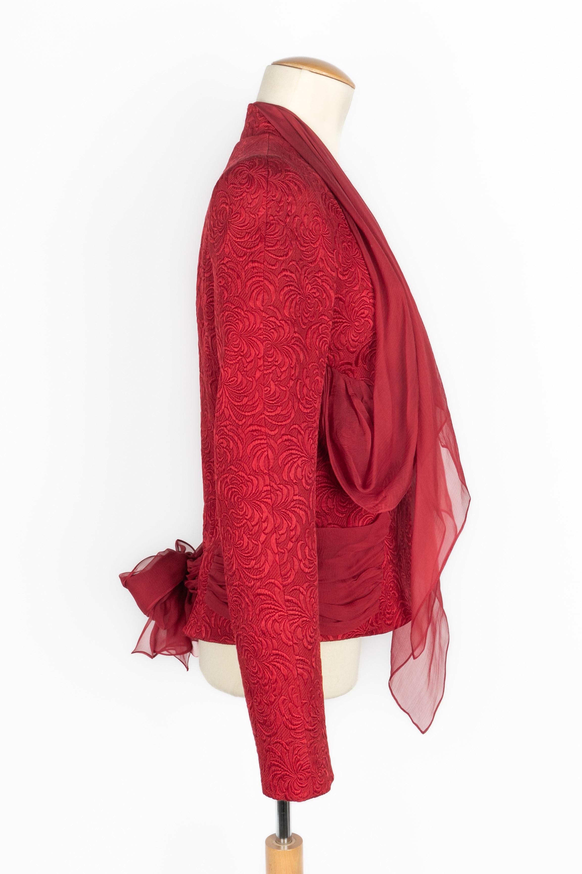 Rosso Giacca rossa Galliano in vendita