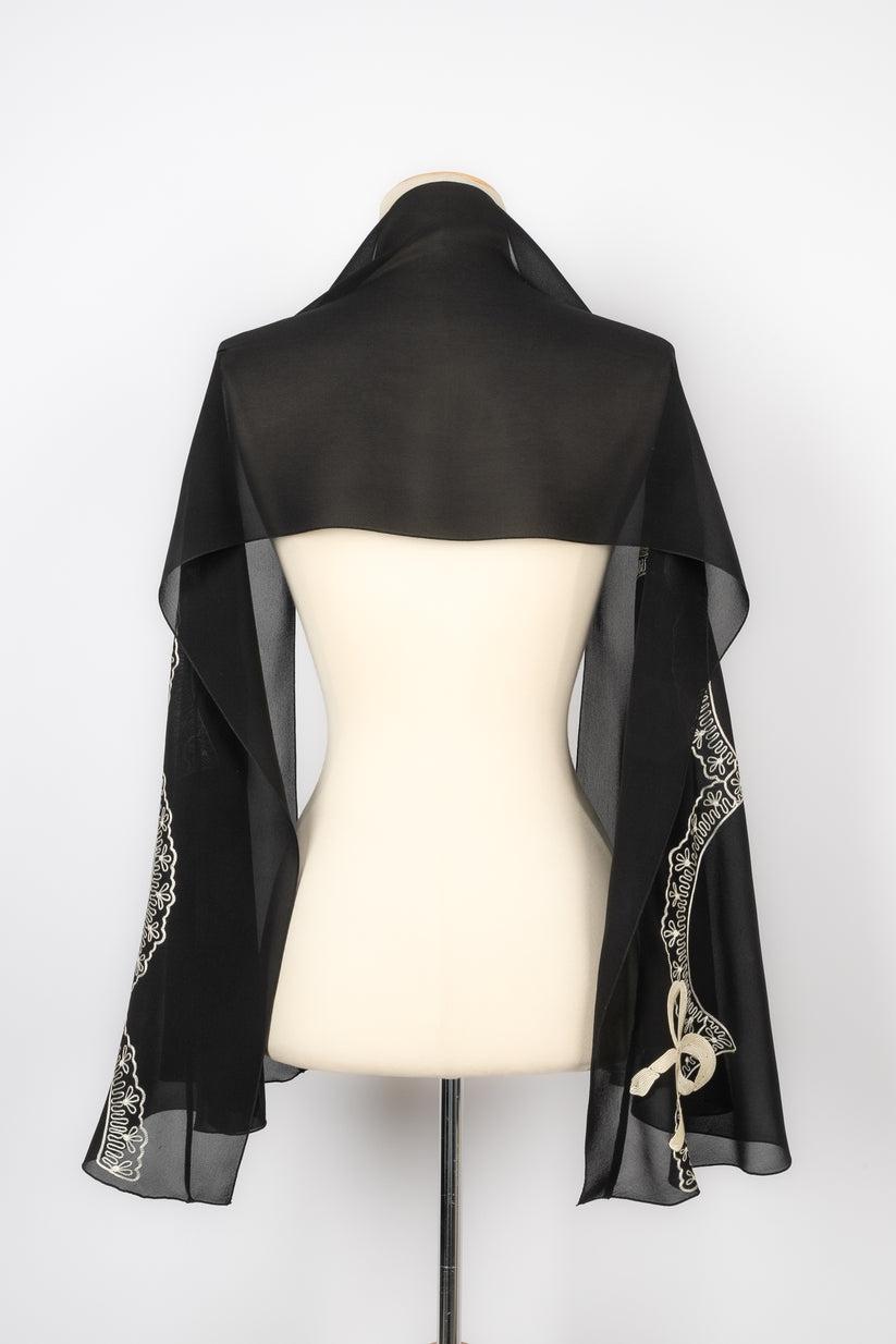 Women's Galliano Silk Muslin Stole For Sale