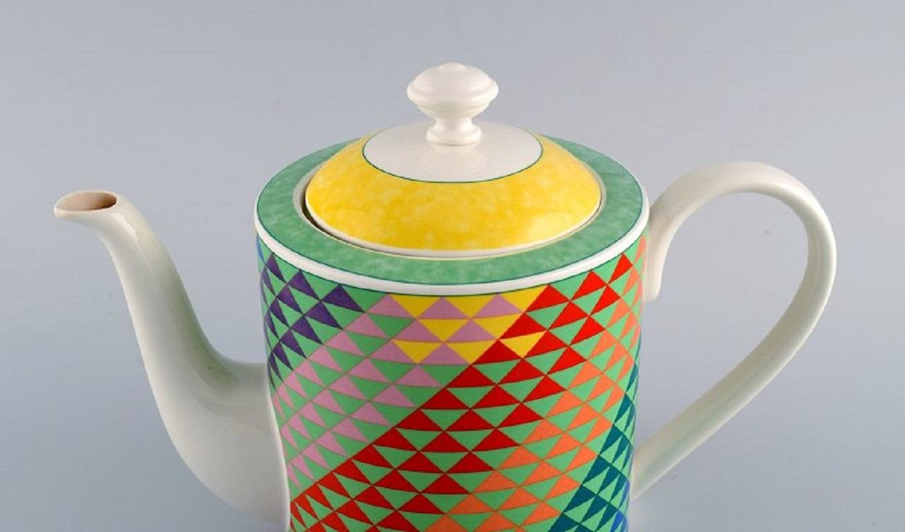 20th Century Gallo Design, Germany, Pamplona Coffee Pot, Sugar Bowl and Creamer For Sale