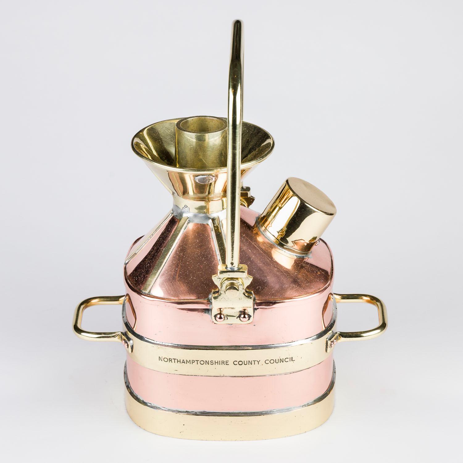 Brass Gallon chekpump for Northamptonshire County Council For Sale