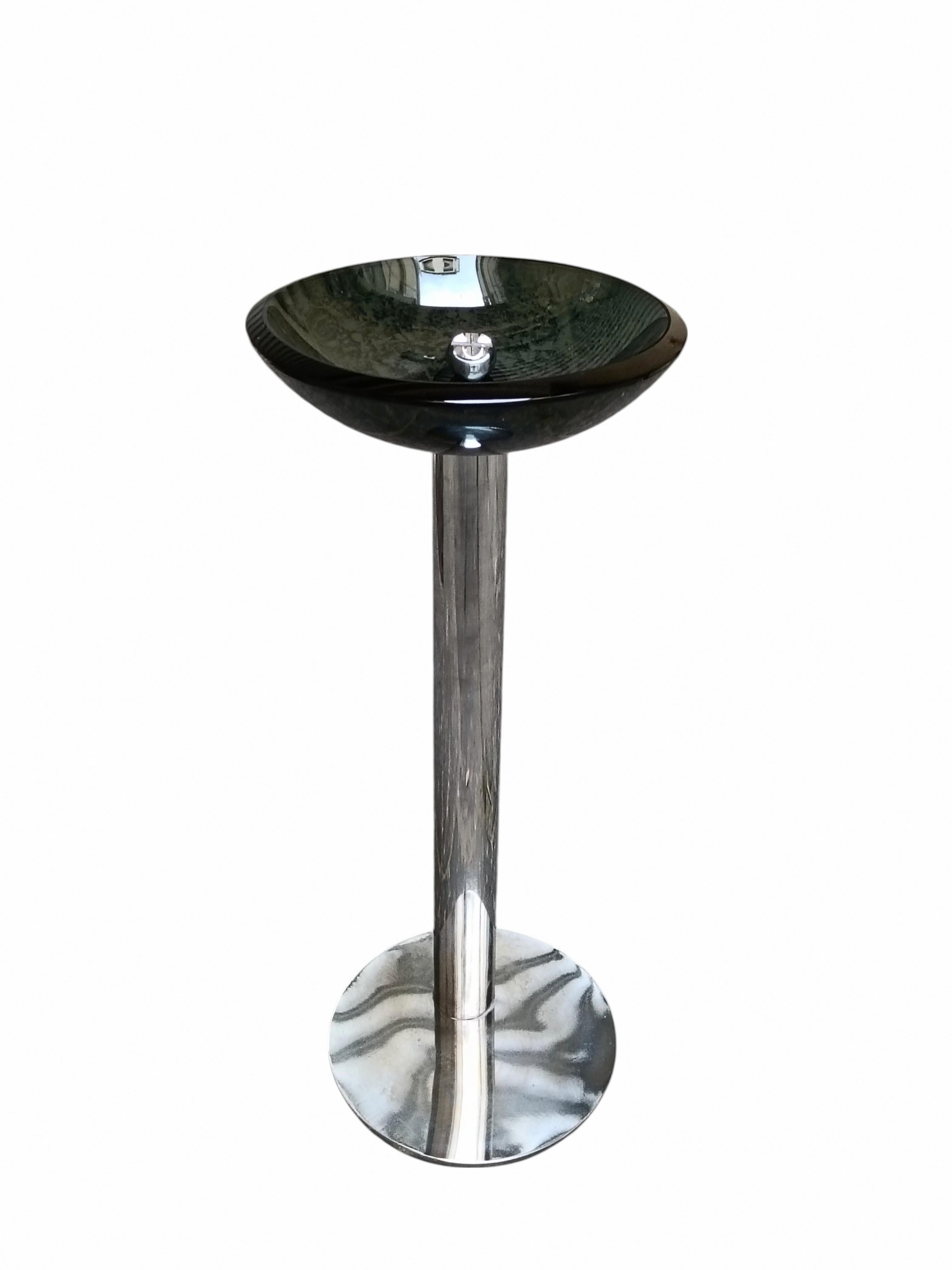 Italian Gallotti e Radice per Fontana Arte Posacenere o Svuotatasche da Terra, Italia 70 in vendita