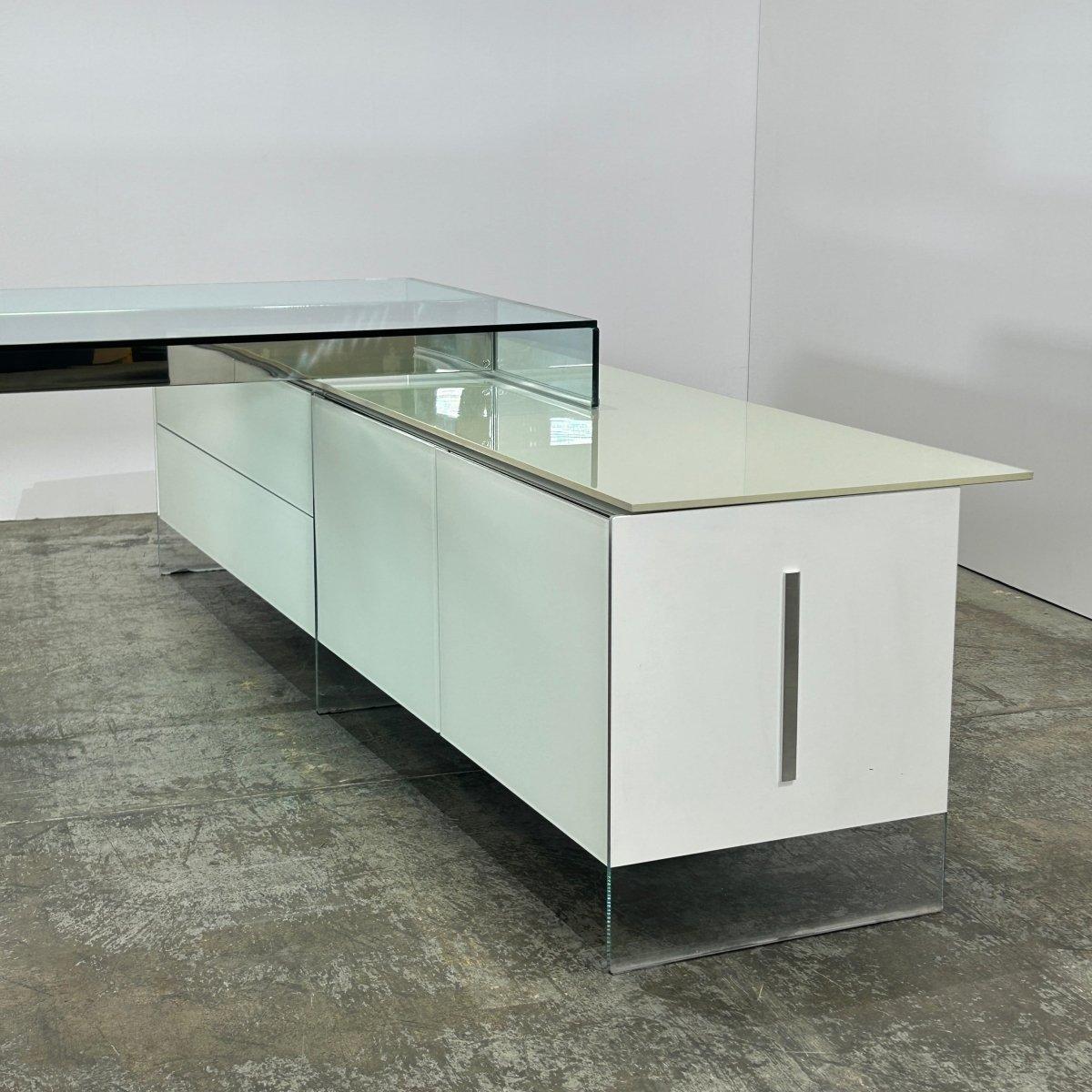 Minimalist Gallotti & Radice Air Desk Unit For Sale