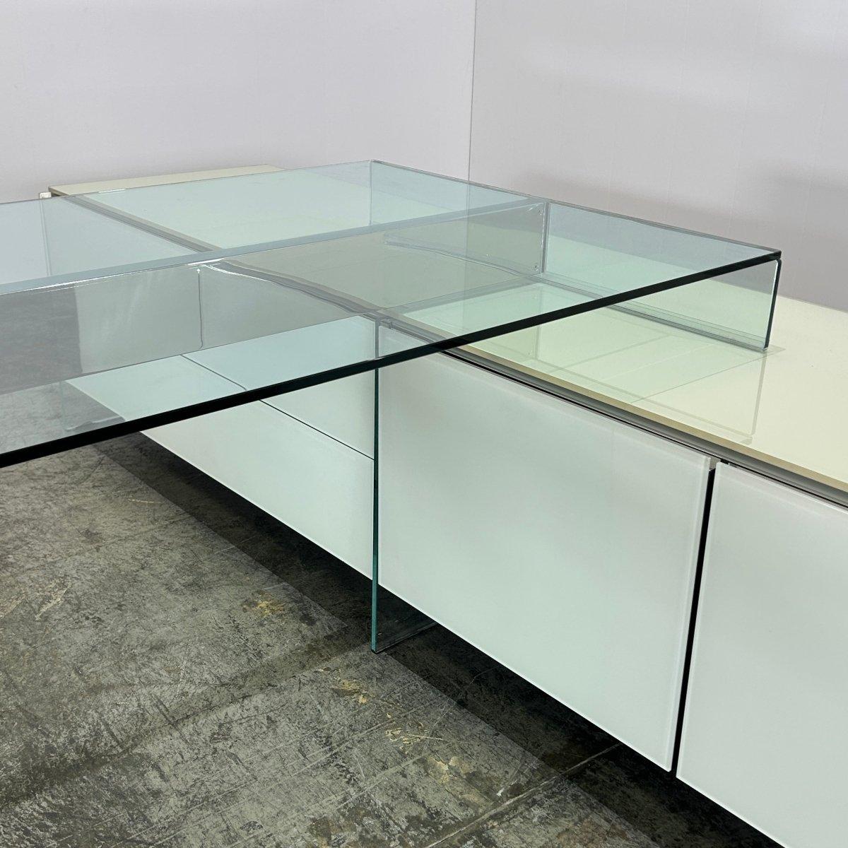 Italian Gallotti & Radice Air Desk Unit For Sale