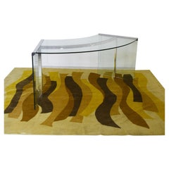 Gallotti & Radice curved desk mod President 1970s.