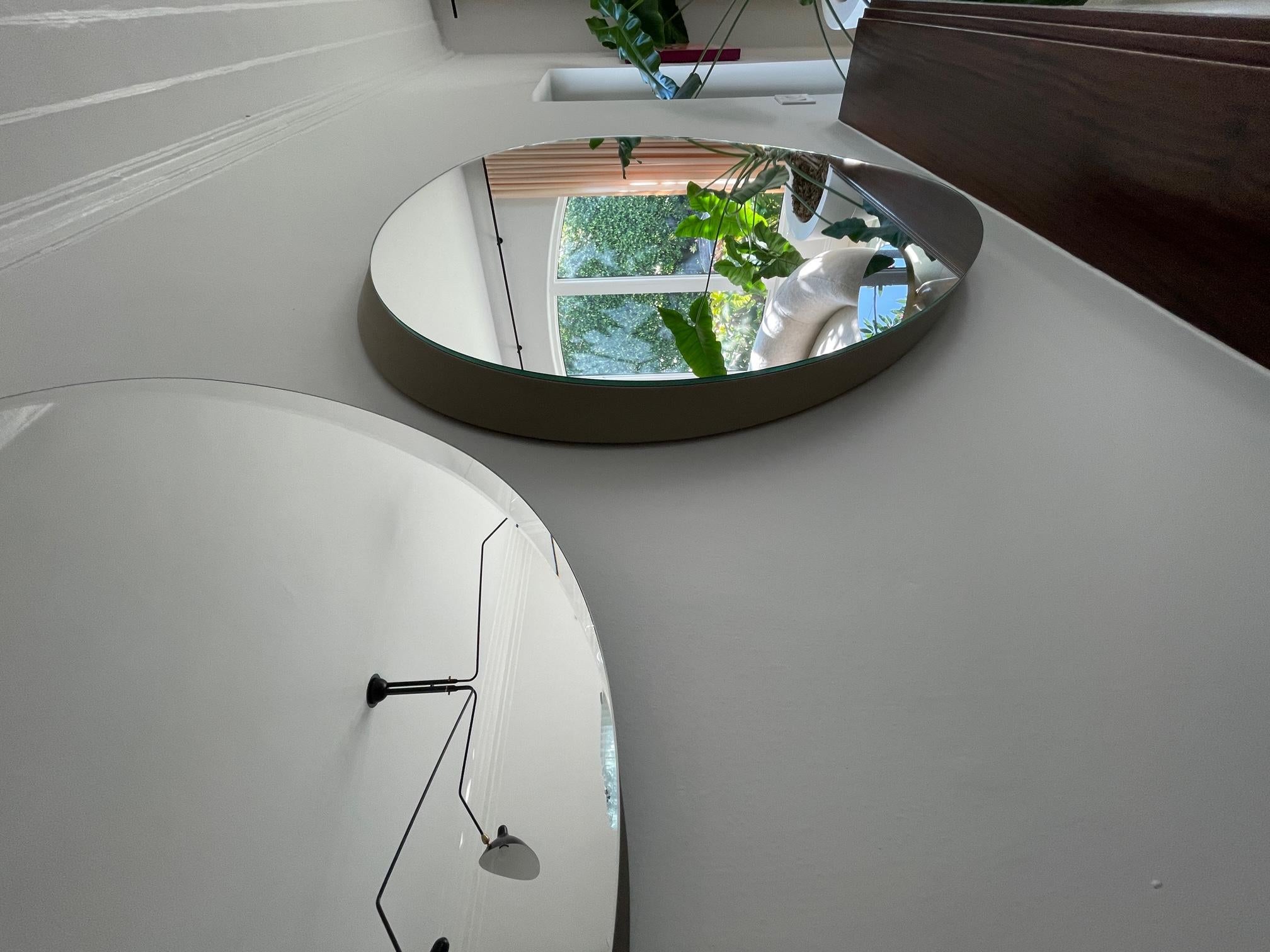 Gallotti & Radice Set of Two Zeiss Mirrors Designed by Luca Nichetto in STOCK 5