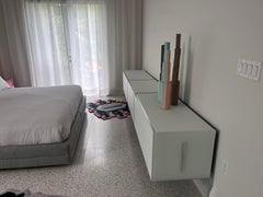 Gallotti & Radice Weißer Air Unit aus satiniertem Glas in STOCK
