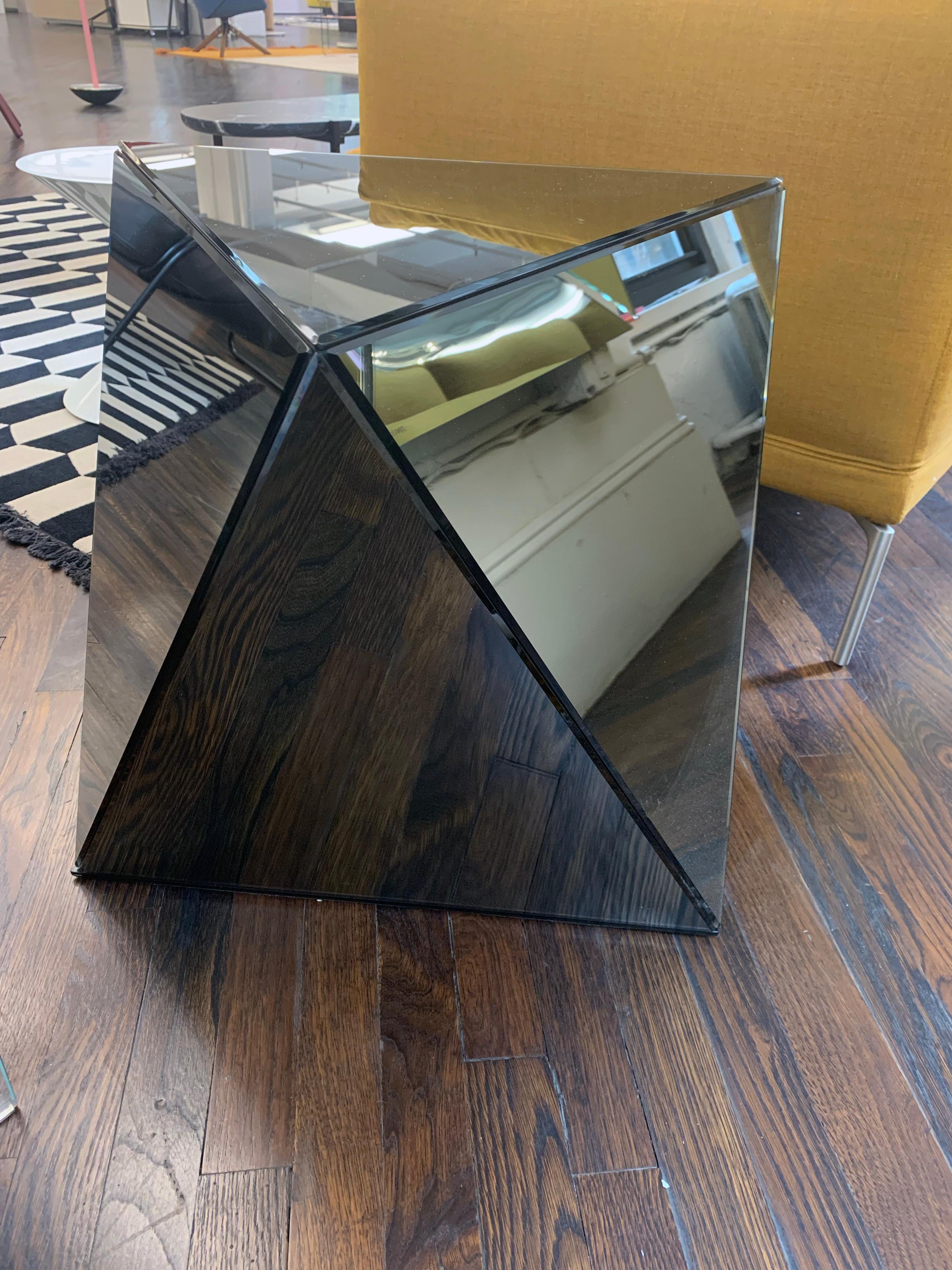 Gallotti & Radice Yanin Mirrored Glass Coffee Table 3