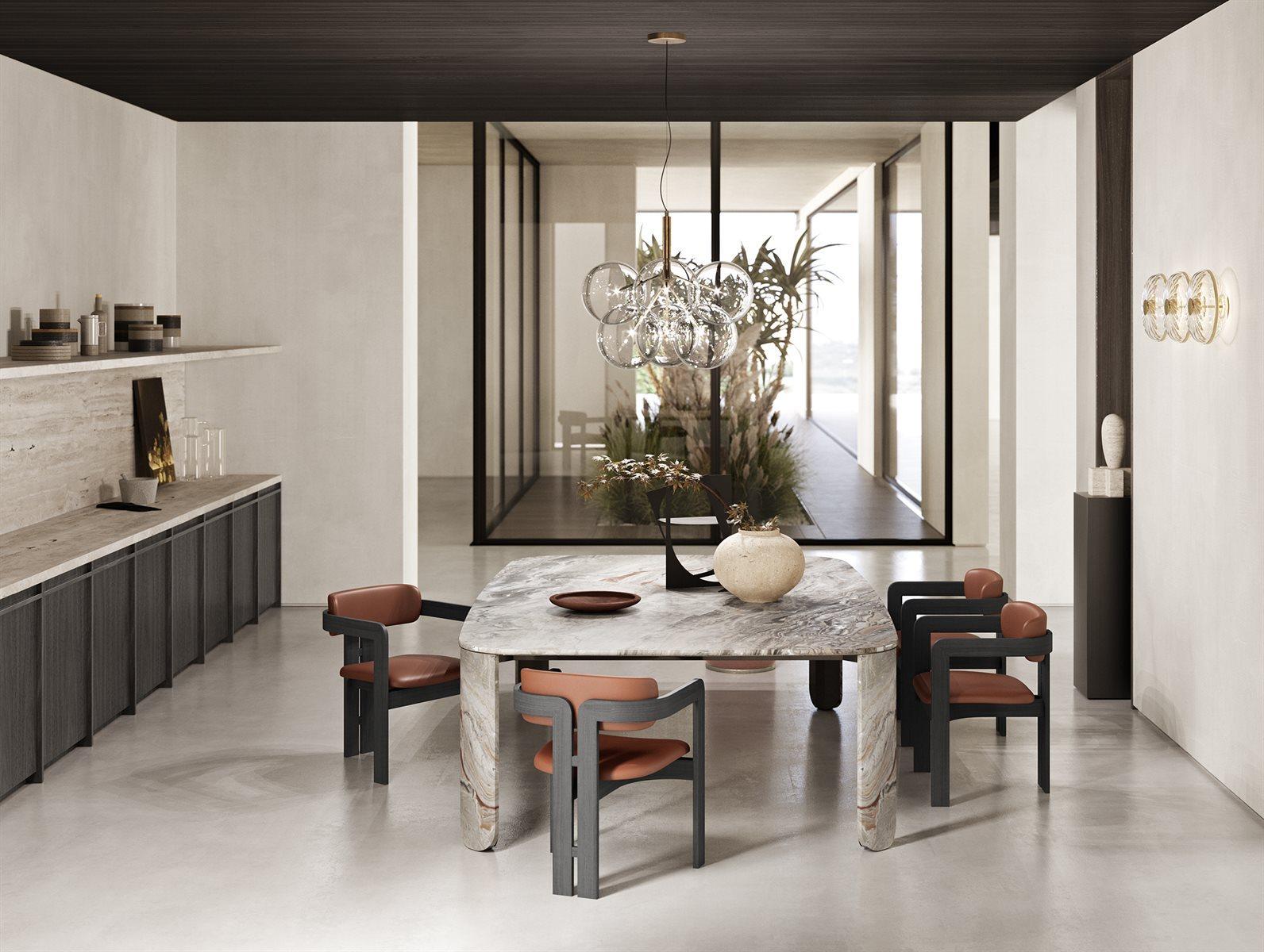 Gallotti&Radice Lámpara de suspensión Bolle Cielo de Massimo Castagna Moderno en venta