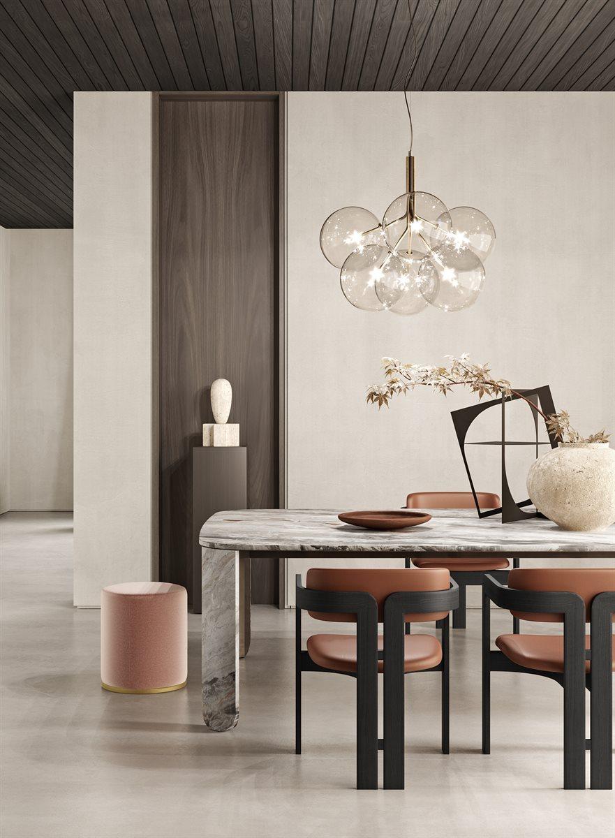Gallotti&Radice Lámpara de suspensión Bolle Cielo de Massimo Castagna Italiano en venta