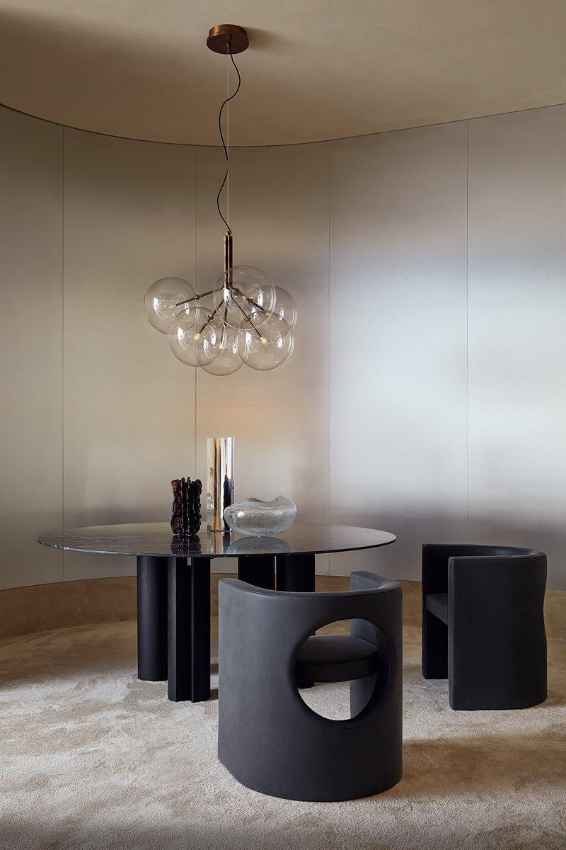 Gallotti&Radice Lámpara de suspensión Bolle Cielo de Massimo Castagna Bruñido en venta