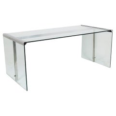 Gallotti&Radice, Desk in Glass, 1970s