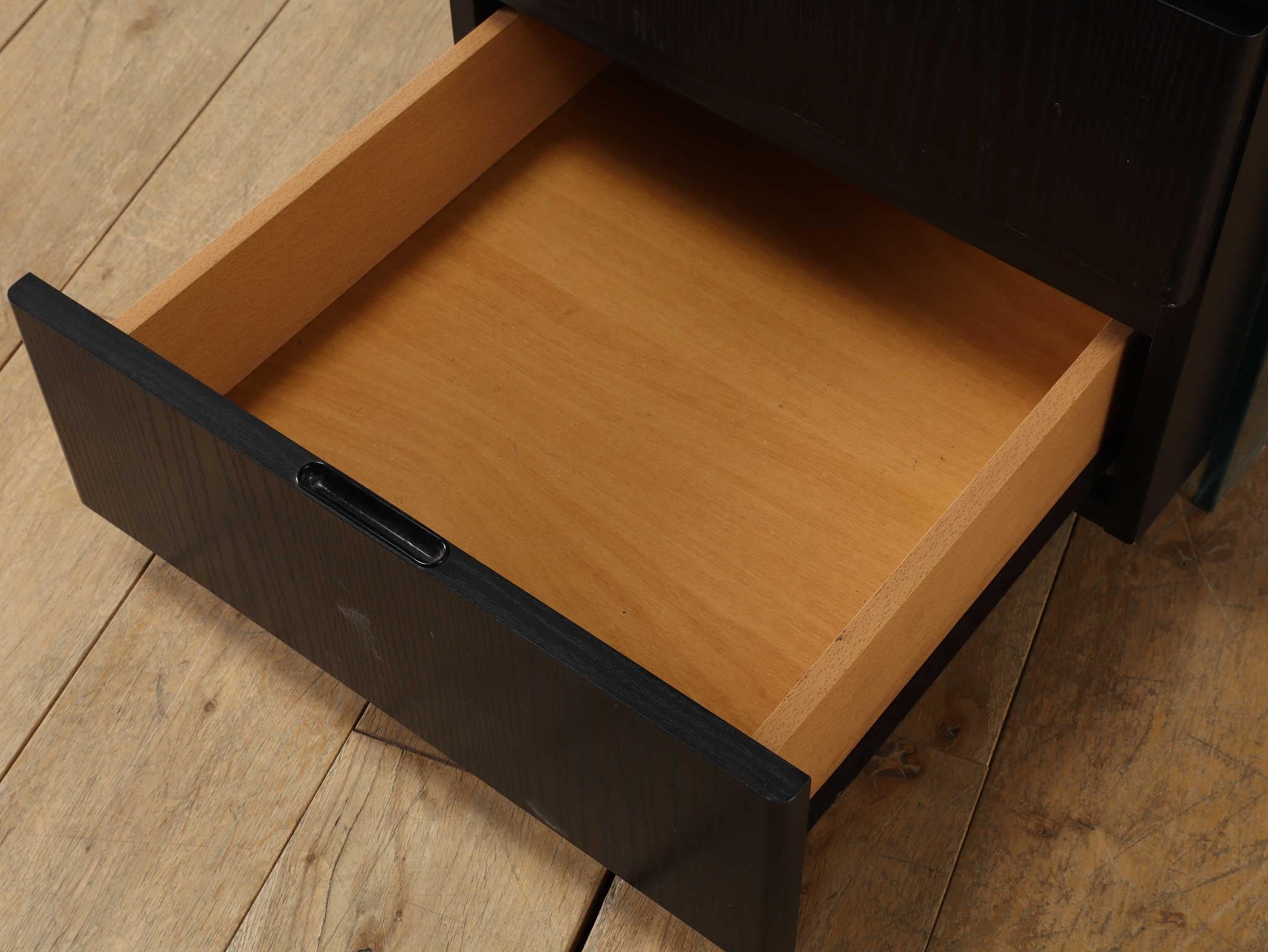 Gallotti&Radice Glasschreibtisch 1970er Jahre im Angebot 3